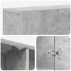 Takan kehys Betoninharmaa 102 x 18 x 100,5 cm Tekninen puu