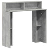 Takan kehys Betoninharmaa 102 x 18 x 100,5 cm Tekninen puu