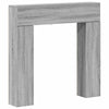Takan kehys Harmaa Sonoma 102 x 18 x 100,5 cm Tekninen puu