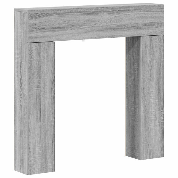Takan kehys Harmaa Sonoma 102 x 18 x 100,5 cm Tekninen puu