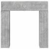 Takan kehys Betoninharmaa 102 x 18 x 100,5 cm Tekninen puu