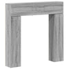 Takan kehys Harmaa Sonoma 102 x 18 x 100,5 cm Tekninen puu