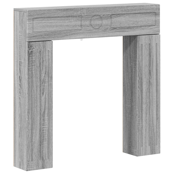 Takan kehys Harmaa Sonoma 102 x 18 x 100,5 cm Tekninen puu