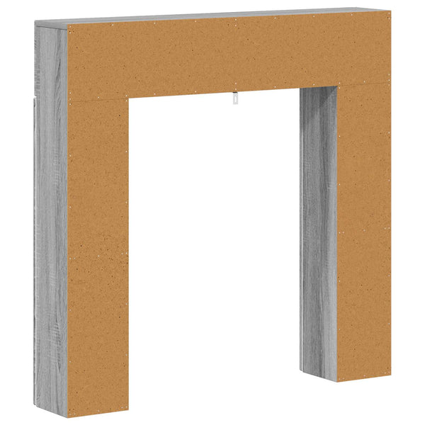 Takan kehys Harmaa Sonoma 102 x 18 x 100,5 cm Tekninen puu