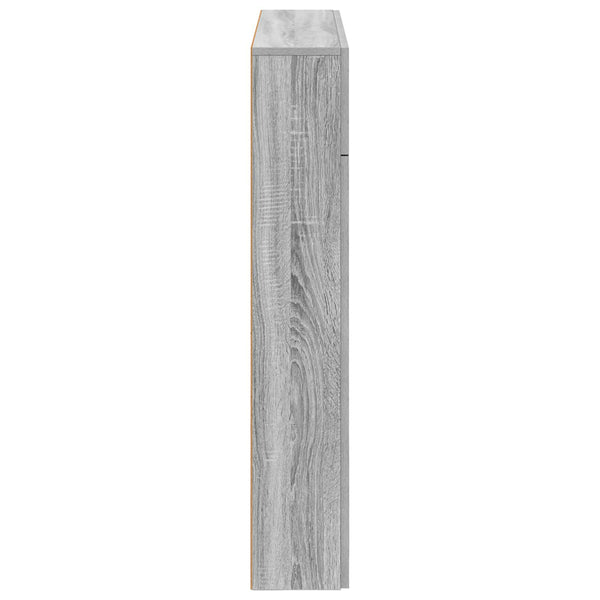 Takan kehys Harmaa Sonoma 102 x 18 x 100,5 cm Tekninen puu