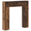 Takan kehys Vanha puu 102 x 18 x 100,5 cm Tekninen puu