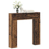Takan kehys Vanha puu 102 x 18 x 100,5 cm Tekninen puu