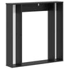 Takan kehys Musta 100 x 20 x 100 cm Tekninen puu