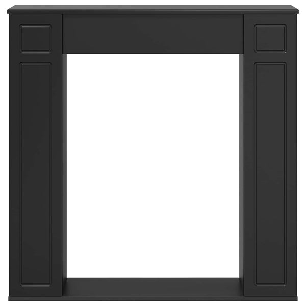 Takan kehys Musta 100 x 20 x 100 cm Tekninen puu