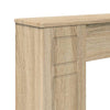 Takan kehys Sonoma-tammi 100 x 20 x 100 cm Tekninen puu