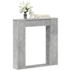 Takan kehys Betoninharmaa 100 x 20 x 100 cm Tekninen puu