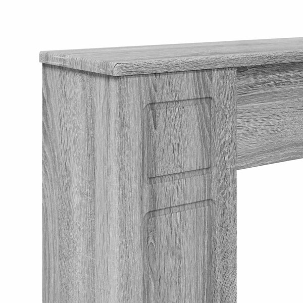 Takan kehys Harmaa Sonoma 100 x 20 x 100 cm Tekninen puu