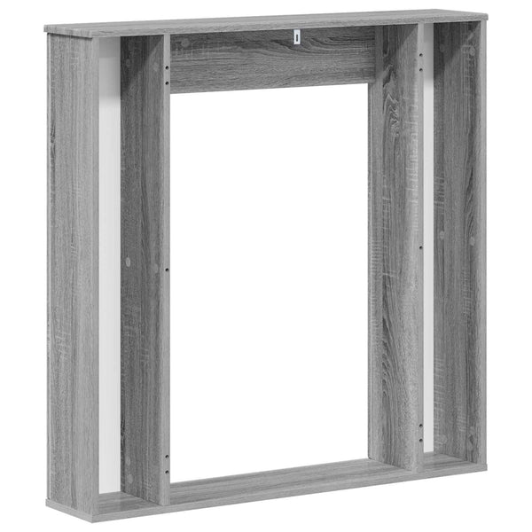 Takan kehys Harmaa Sonoma 100 x 20 x 100 cm Tekninen puu