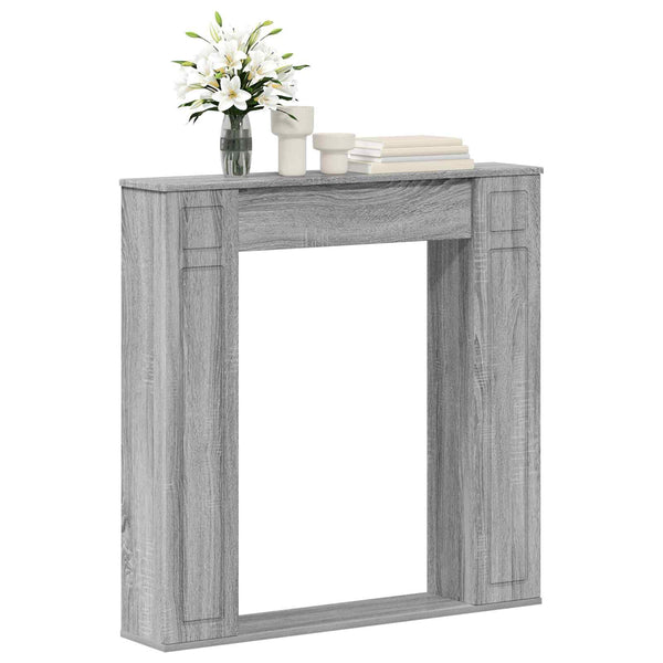 Takan kehys Harmaa Sonoma 100 x 20 x 100 cm Tekninen puu