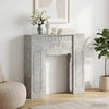 Takan kehys Betoninharmaa 93 x 20 x 89 cm Tekninen puu