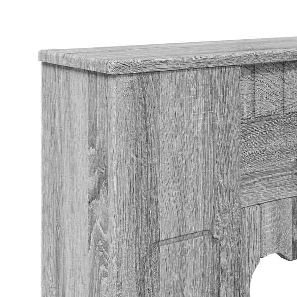 Takan kehys Harmaa Sonoma 93 x 20 x 89 cm Tekninen puu