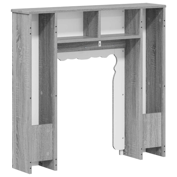 Takan kehys Harmaa Sonoma 93 x 20 x 89 cm Tekninen puu