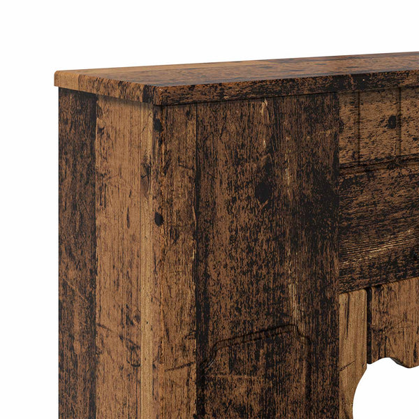 Takan kehys Vanha puu 93 x 20 x 89 cm Tekninen puu