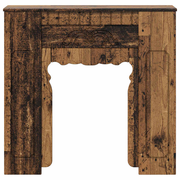 Takan kehys Vanha puu 93 x 20 x 89 cm Tekninen puu