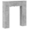 Takan kehys Betoninharmaa 102 x 20 x 102 cm Tekninen puu