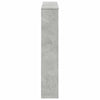Takan kehys Betoninharmaa 102 x 20 x 102 cm Tekninen puu
