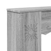 Takan kehys Harmaa Sonoma 102 x 20 x 102 cm Tekninen puu