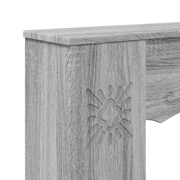 Takan kehys Harmaa Sonoma 102 x 20 x 102 cm Tekninen puu
