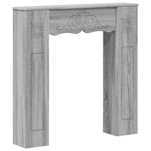 Takan kehys Harmaa Sonoma 102 x 20 x 102 cm Tekninen puu