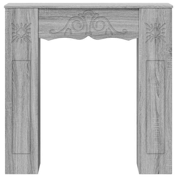 Takan kehys Harmaa Sonoma 102 x 20 x 102 cm Tekninen puu