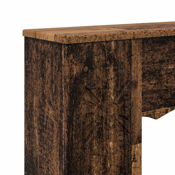 Takan kehys Vanha puu 102 x 20 x 102 cm Tekninen puu