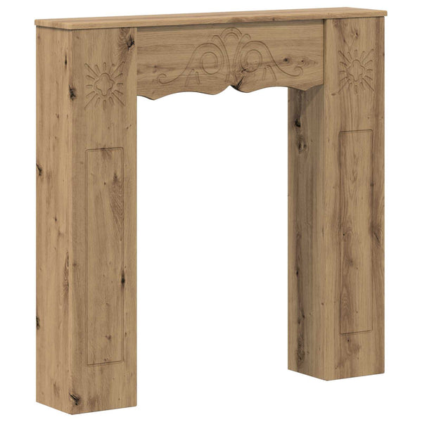 Takan kehys Artisaanitammi 102 x 20 x 102 cm Tekninen puu