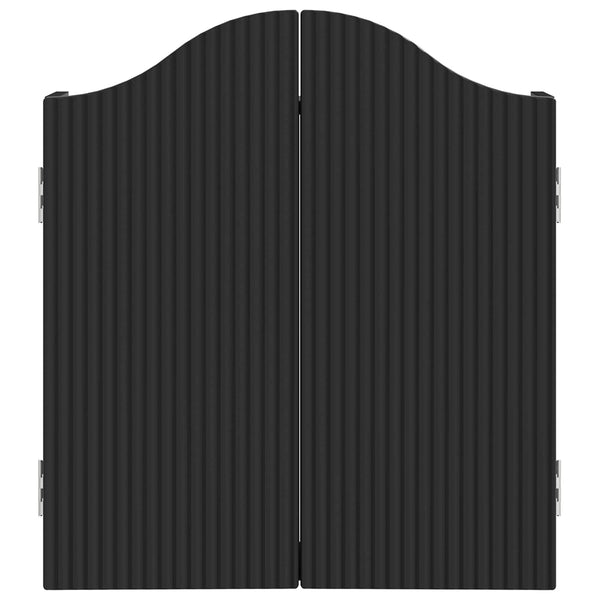Dartboard-kaappi Musta 56 x 12 x 63 cm Tekninen puu