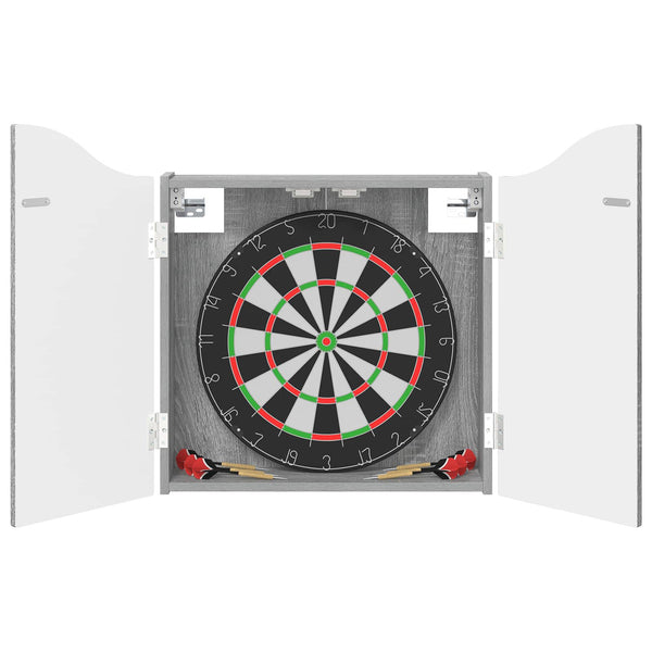 Dartboard-kaappi Harmaa Sonoma 56 x 12 x 63 cm Tekninen puu