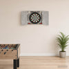 Dartboard-kaappi Betoninharmaa 56 x 12 x 53,5 cm Tekninen puu