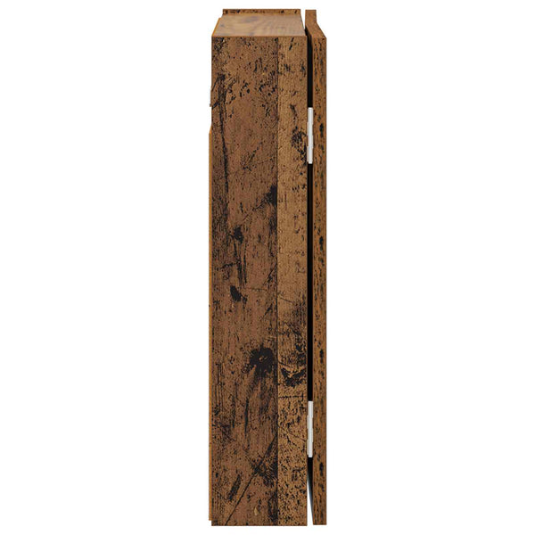 Dartboard-kaappi Vanha puu 56 x 12 x 53,5 cm Tekninen puu
