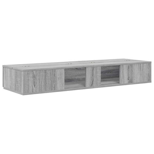Studio työpöytä Harmaa Sonoma 110 x 40 x 19,5 cm Tekninen puu