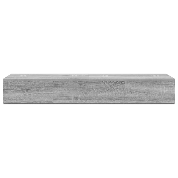 Studio työpöytä Harmaa Sonoma 110 x 40 x 19,5 cm Tekninen puu