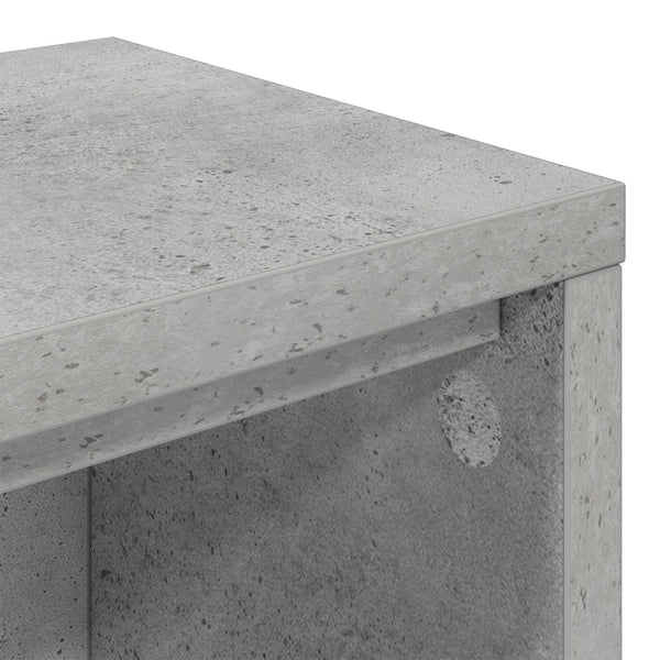 Studio työpöytä Betoninharmaa 152 x 36 x 19,5 cm Tekninen puu