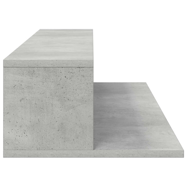 Studio työpöytä Betoninharmaa 110 x 36 x 19,5 cm Tekninen puu