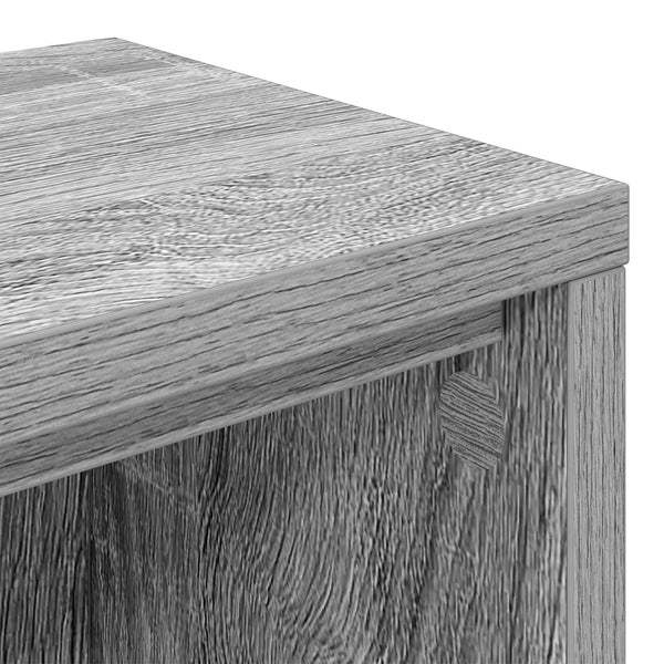 Studio työpöytä Harmaa Sonoma 110 x 36 x 19,5 cm Tekninen puu
