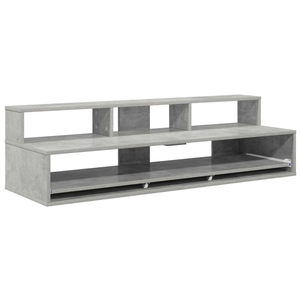 Studio työpöytä Betoninharmaa 130 x 42,5 x 36 cm Tekninen puu