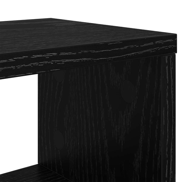 Studio työpöytä Musta tammi 110 x 42,5 x 36 cm Tekninen puu