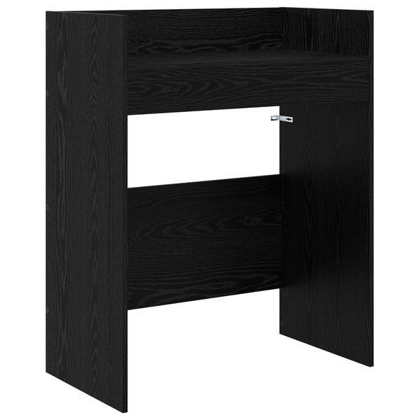 DJ-pöytä Musta tammi 102 x 45 x 102 cm Tekninen puu