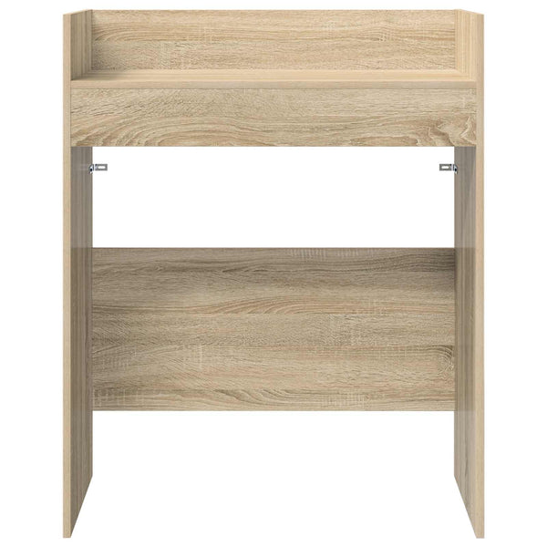 DJ-pöytä Sonoma-tammi 102 x 45 x 102 cm Tekninen puu