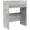 DJ-pöytä Betoninharmaa 102 x 45 x 102 cm Tekninen puu