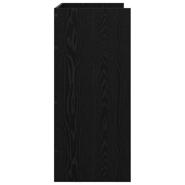 DJ-pöytä Musta tammi 62 x 45 x 102 cm Tekninen puu