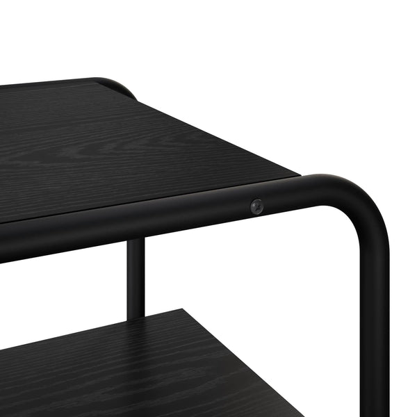 Konsolipöytä Musta tammi 100 x 42,5 x 70 cm Tekninen puu