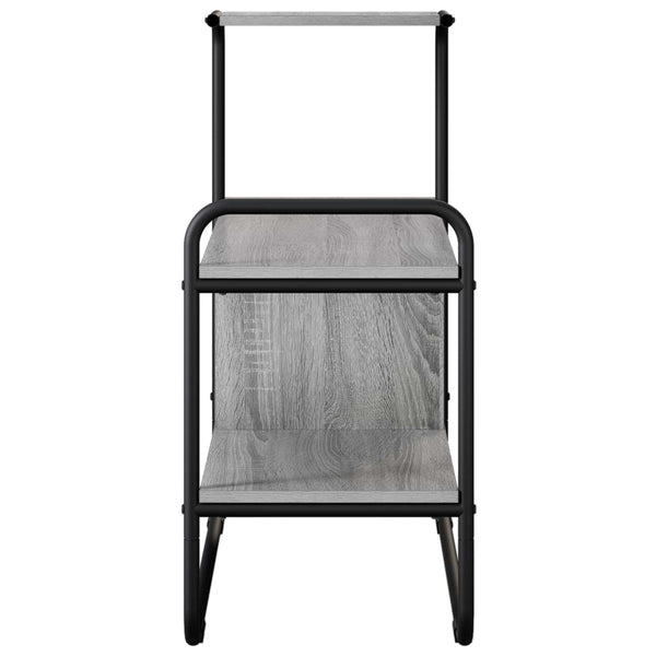 Konsolipöytä Harmaa Sonoma 80 x 35 x 75 cm Tekninen puu