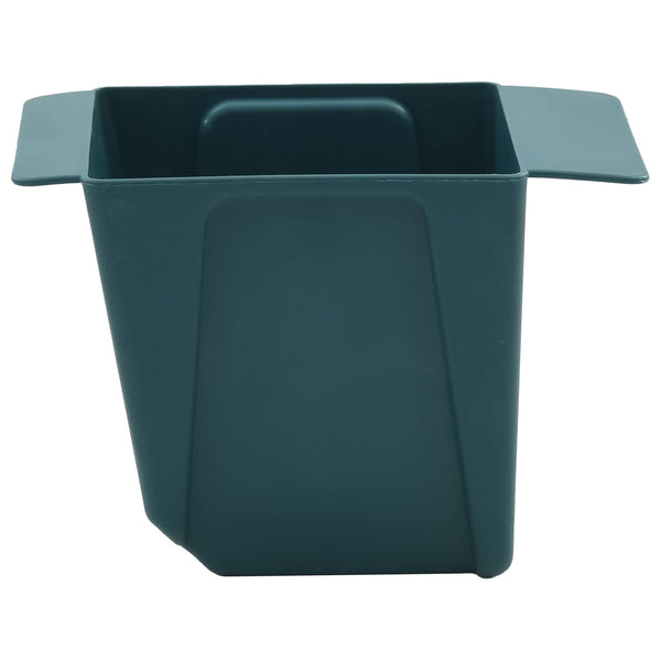 Kukkalaatikot euroalustoille 12 kpl Vihreä 14 x 9 x 9,5 cm