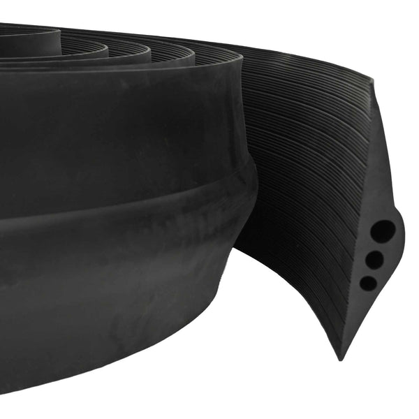 Työkaluväylän lattia-tiiviste Musta 74 x 20 mm 1 m EPDM-kumi
